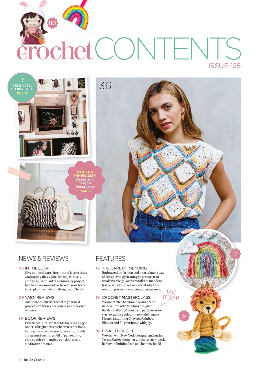 Inside Crochet Preview Pages