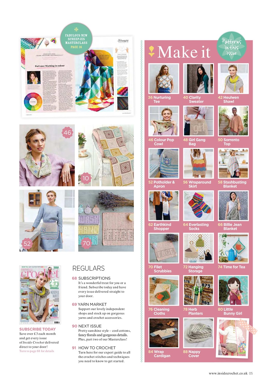 Inside Crochet Preview Pages