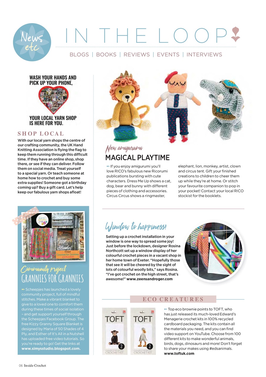 Inside Crochet Preview Pages