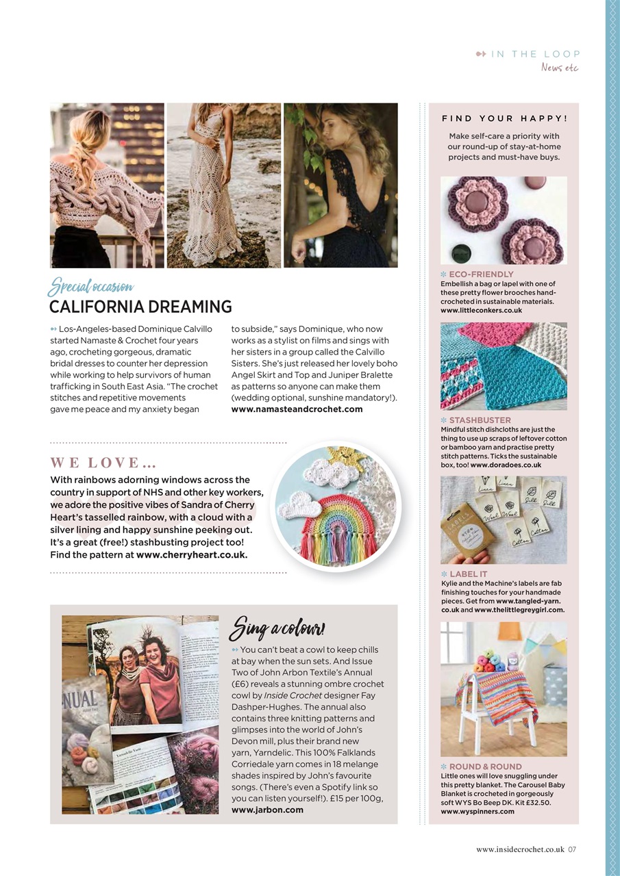 Inside Crochet Preview Pages