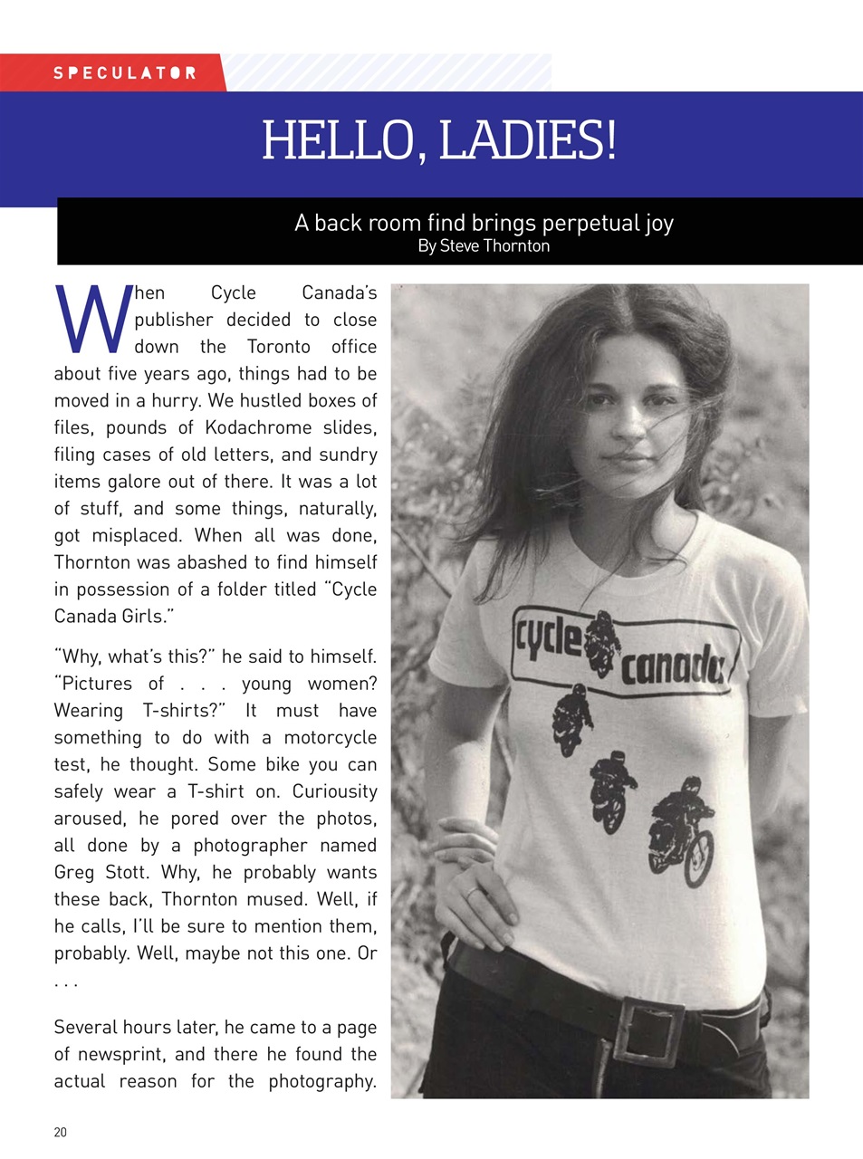 Cycle Canada Preview Pages