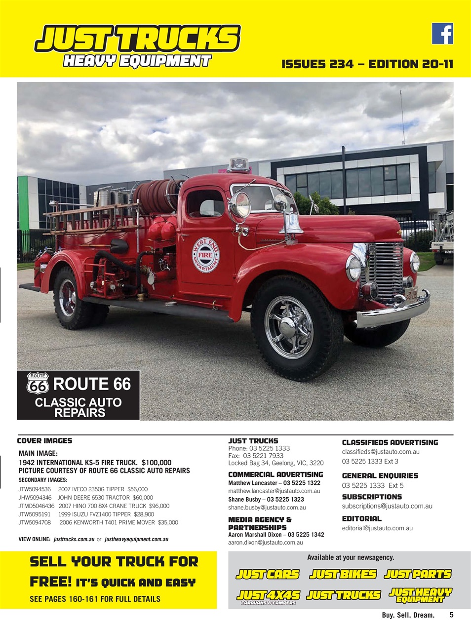 JUST TRUCKS Preview Pages