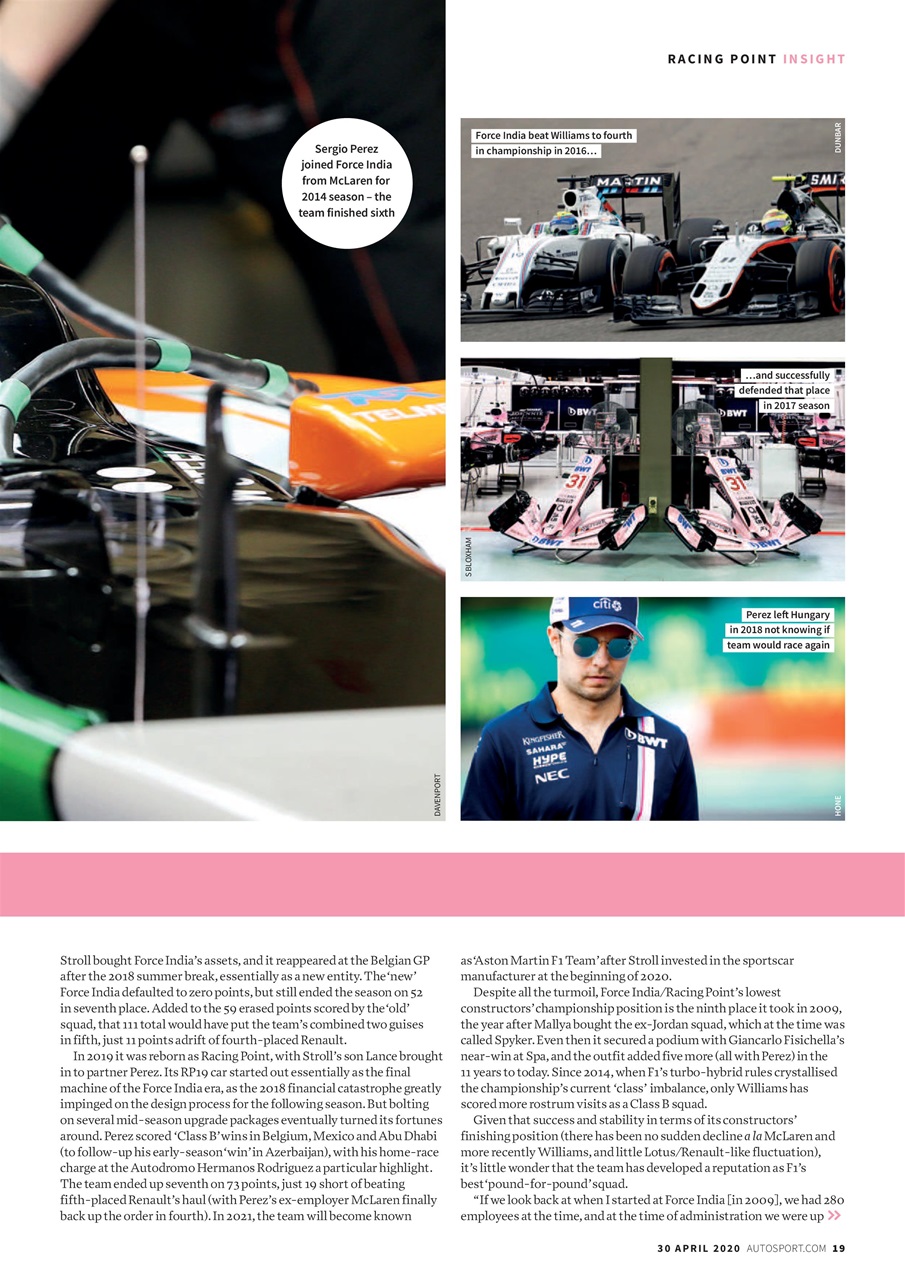 Autosport Preview Pages