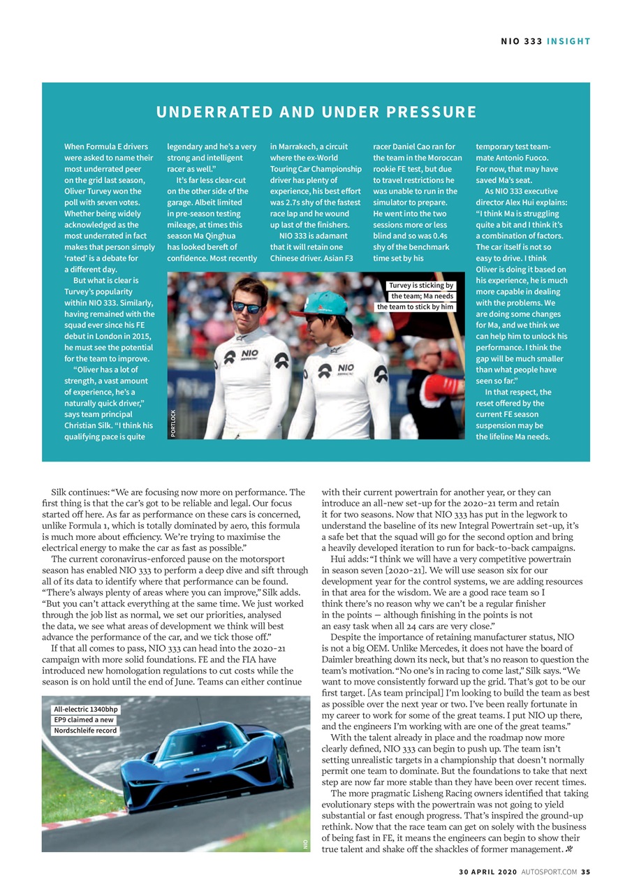 Autosport Preview Pages