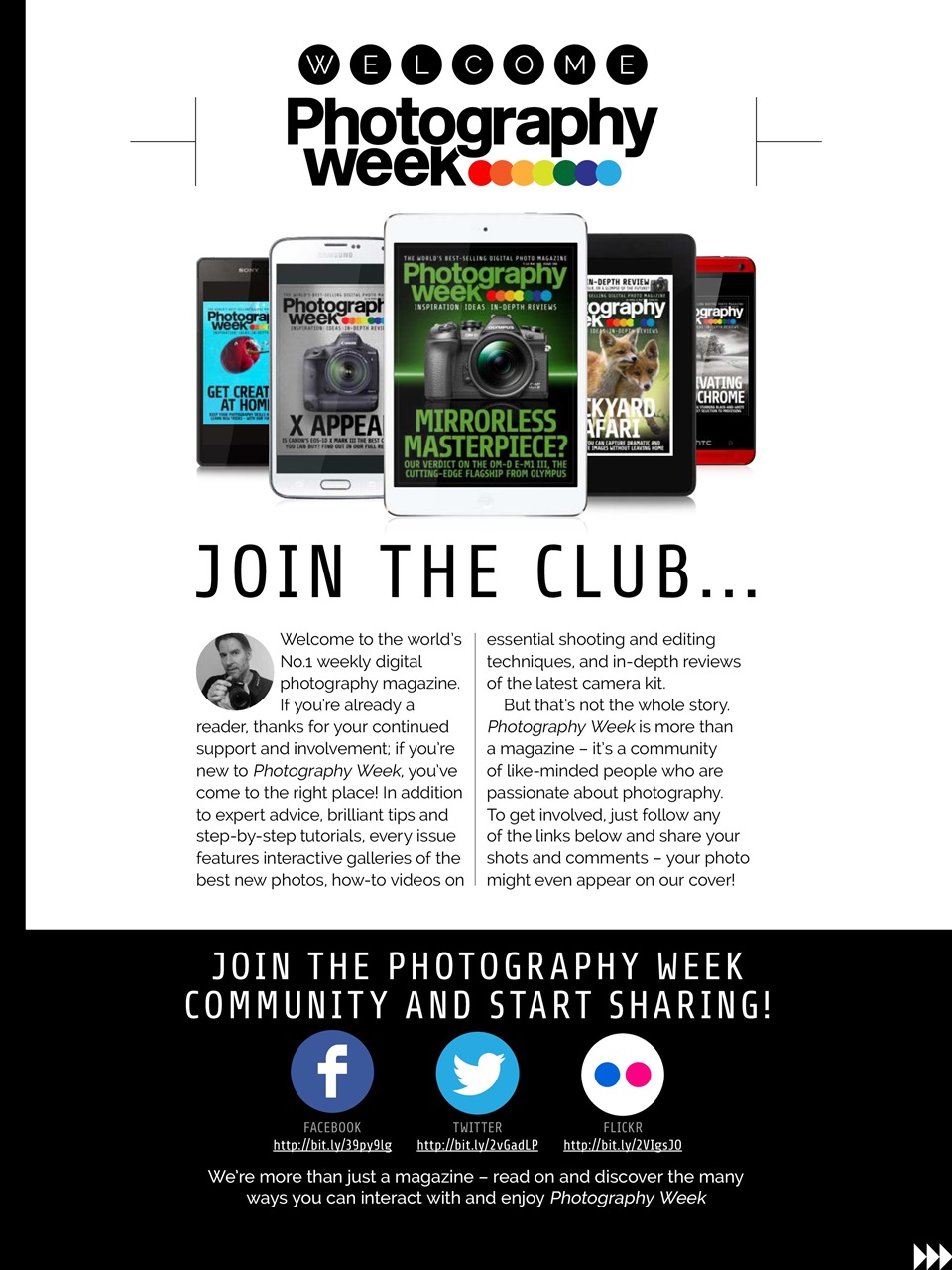 Photography Week Preview Pages