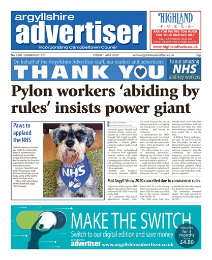 Argyllshire Advertiser issue 