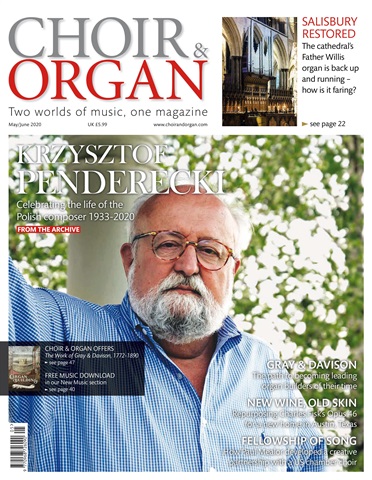 Choir & Organ issue May June 2020