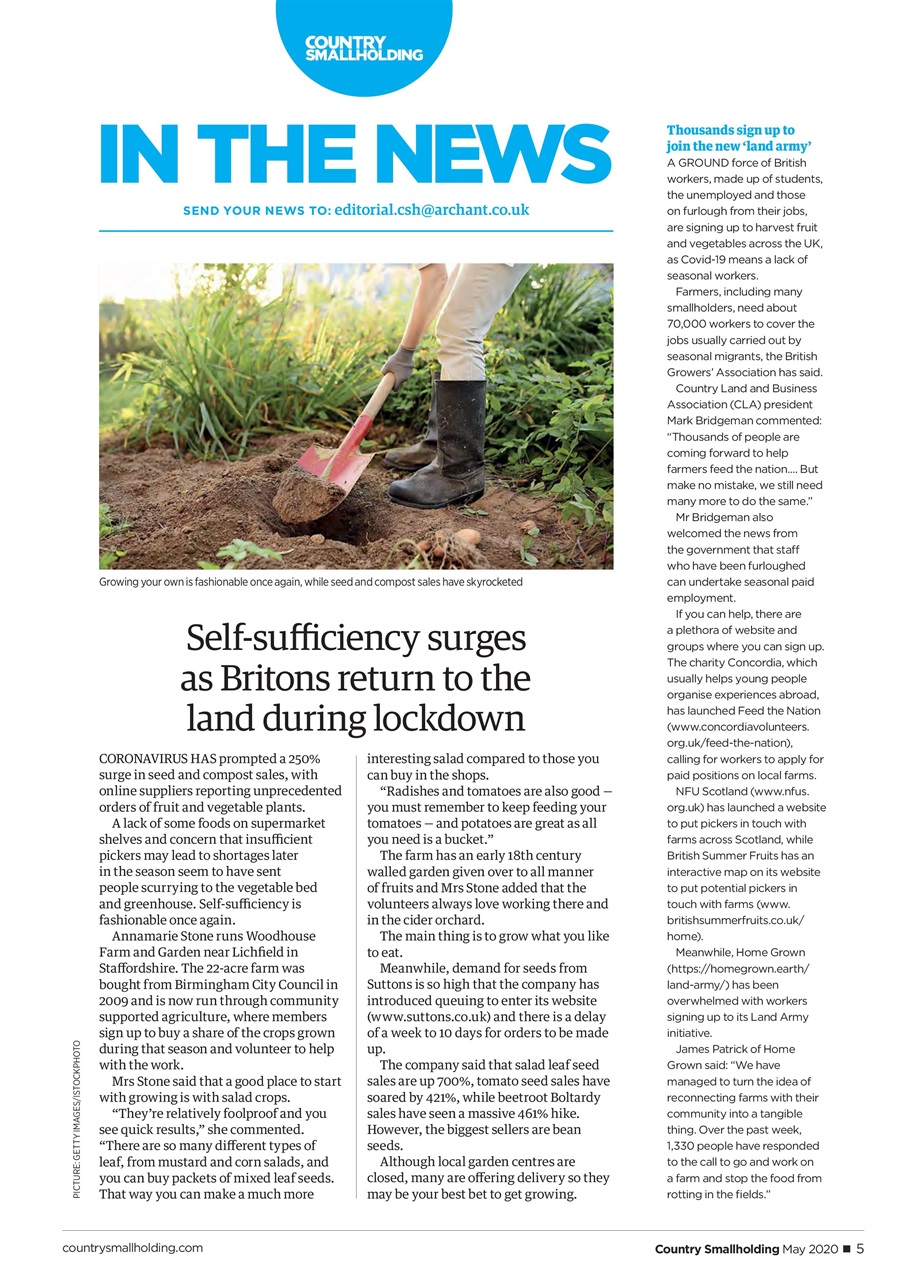 The Country Smallholder Preview Pages