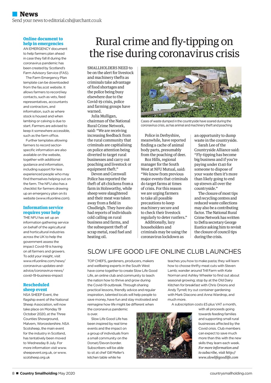 The Country Smallholder Preview Pages
