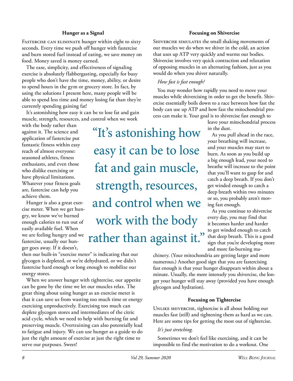 Well Being Journal Preview Pages