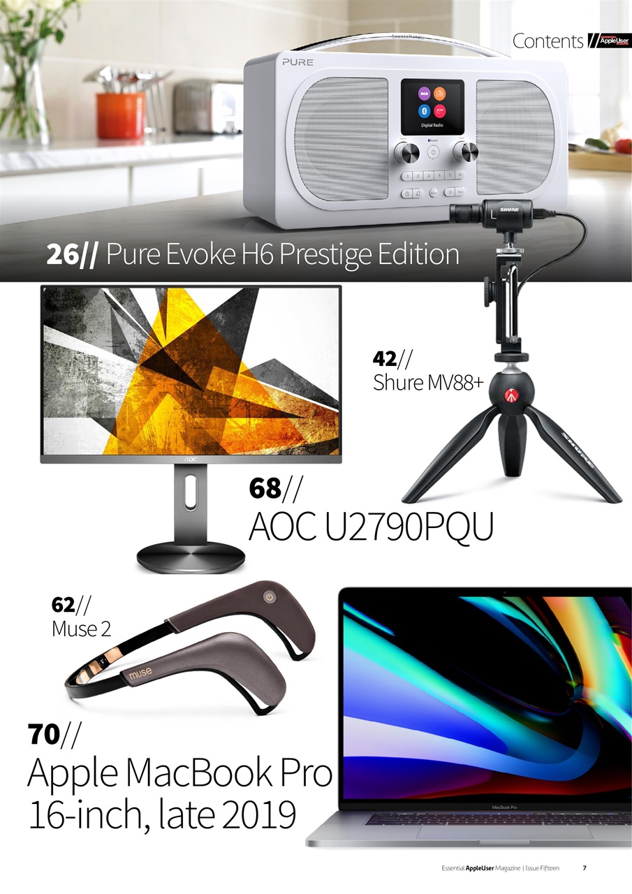 Essential Apple User Preview Pages