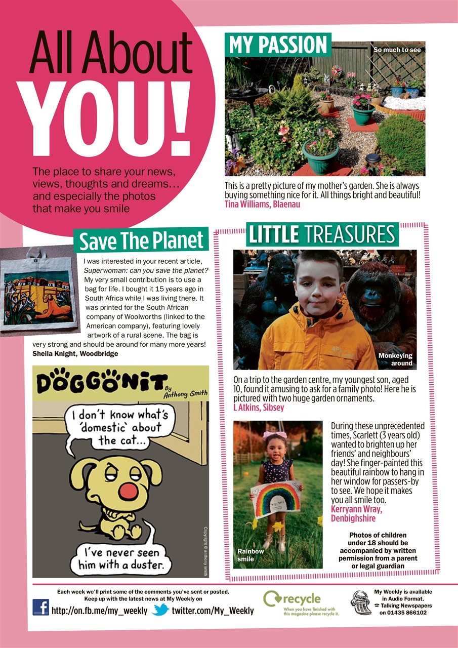 My Weekly Preview Pages