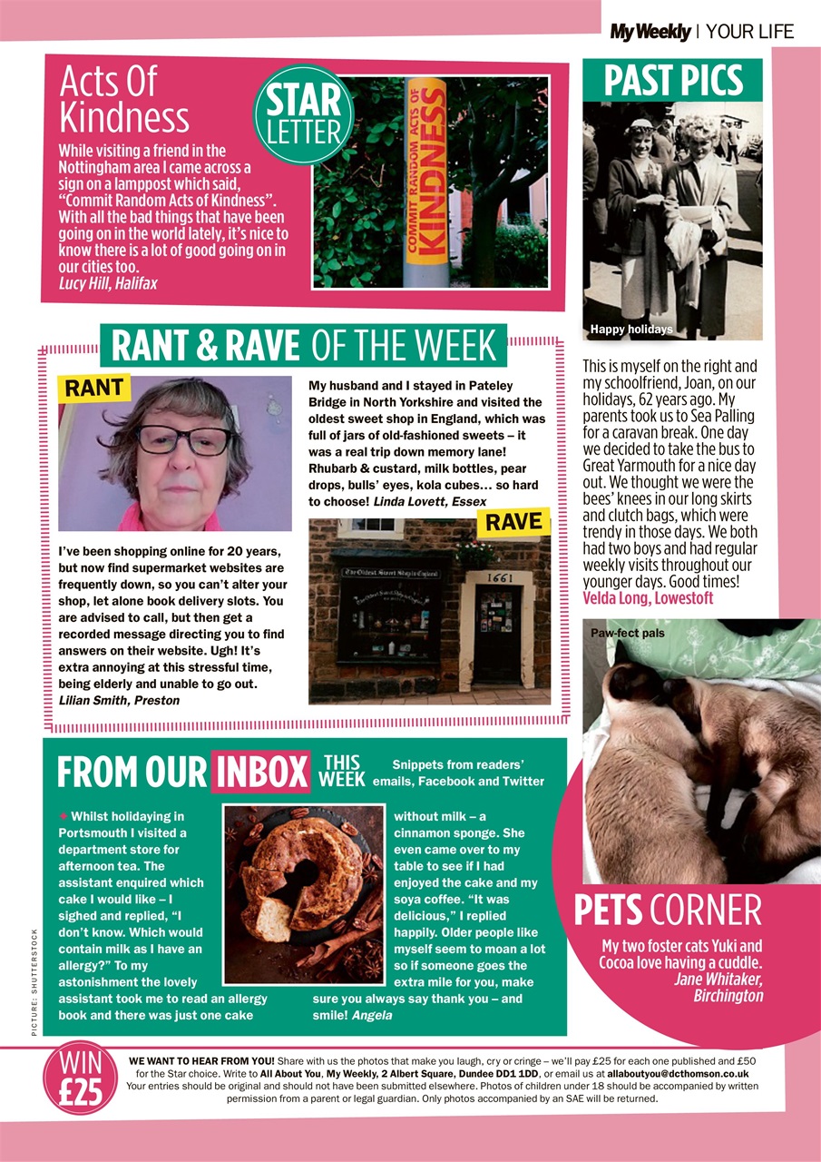 My Weekly Preview Pages