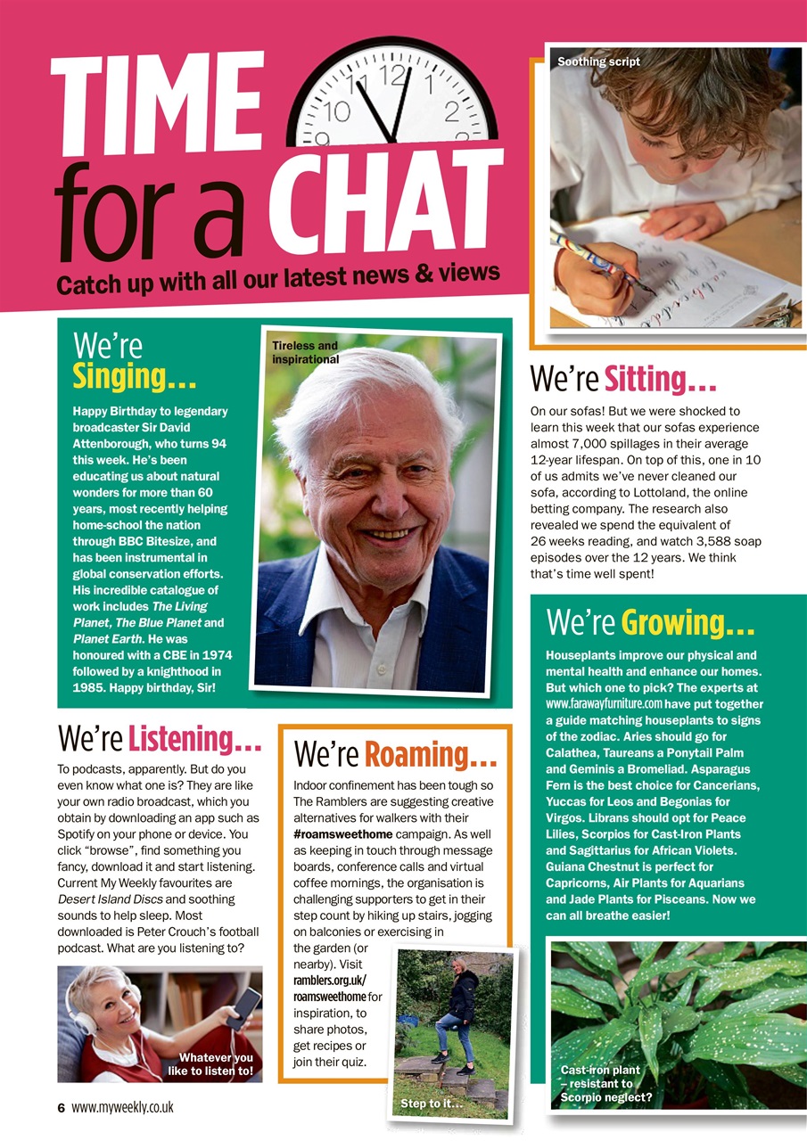 My Weekly Preview Pages