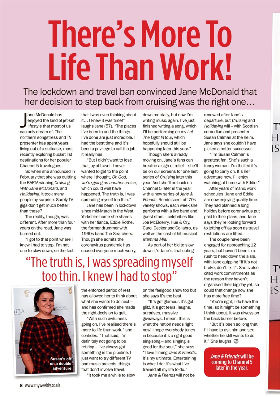 My Weekly Preview Pages