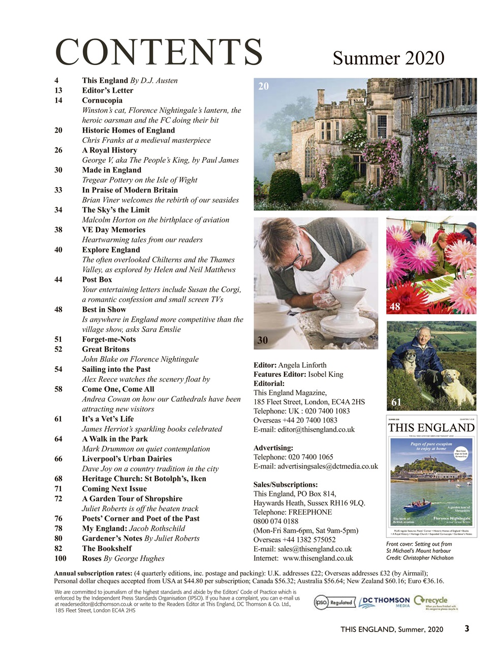 This England Preview Pages