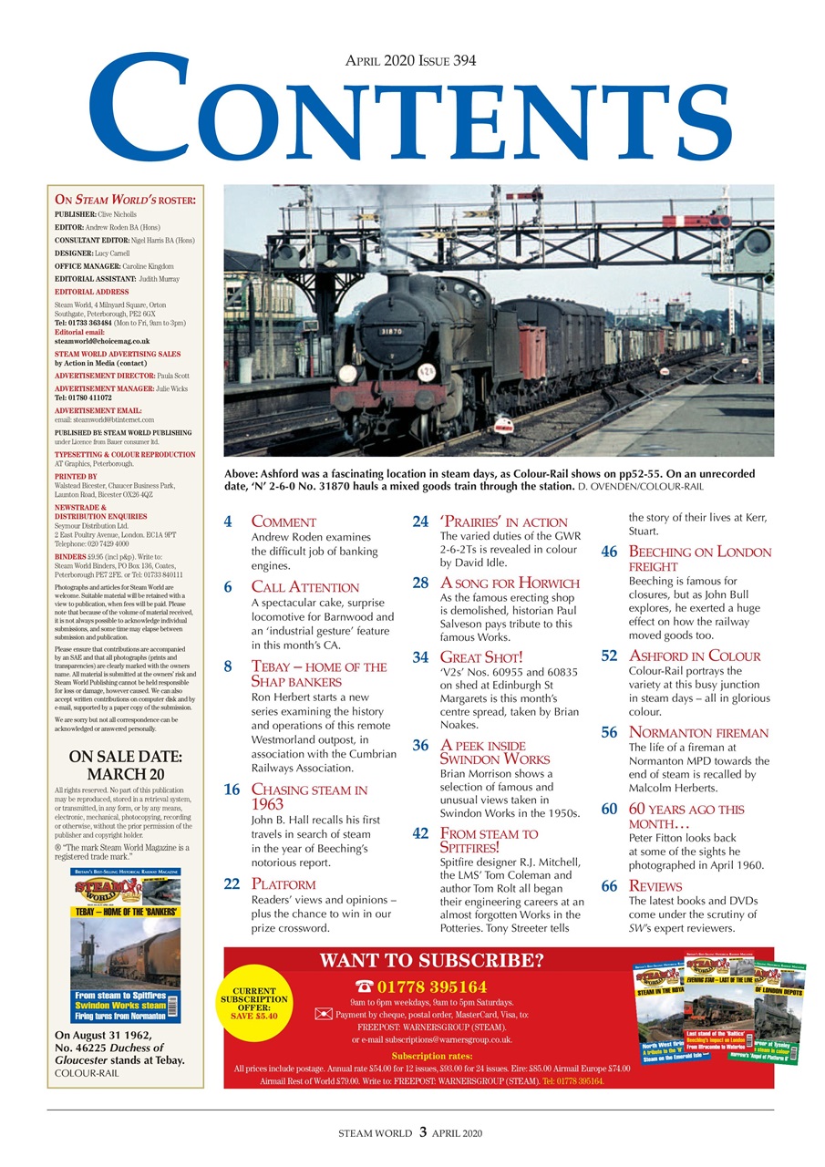 Steam World Preview Pages