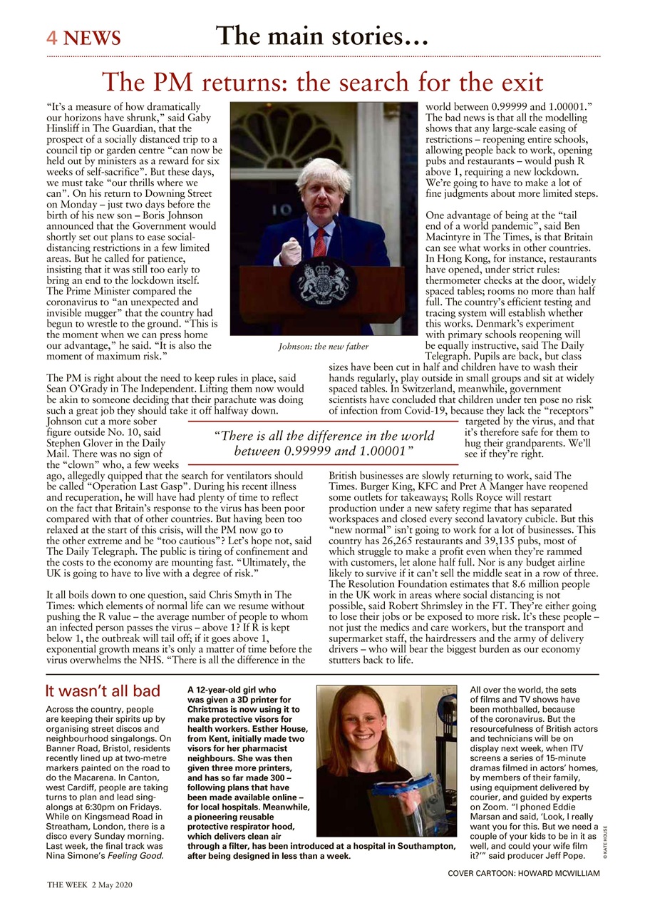 The Week Preview Pages