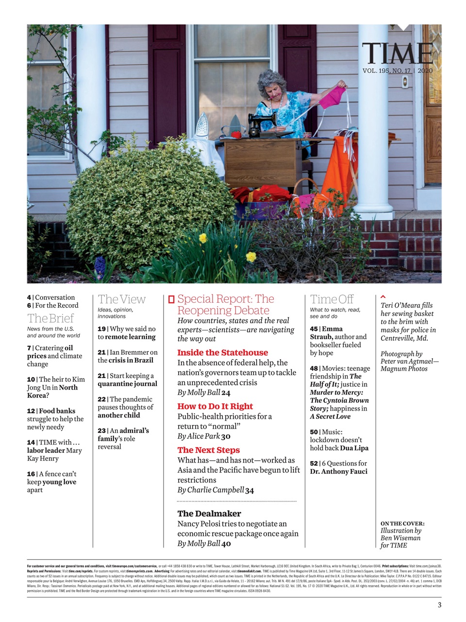 TIME Magazine Europe Preview Pages