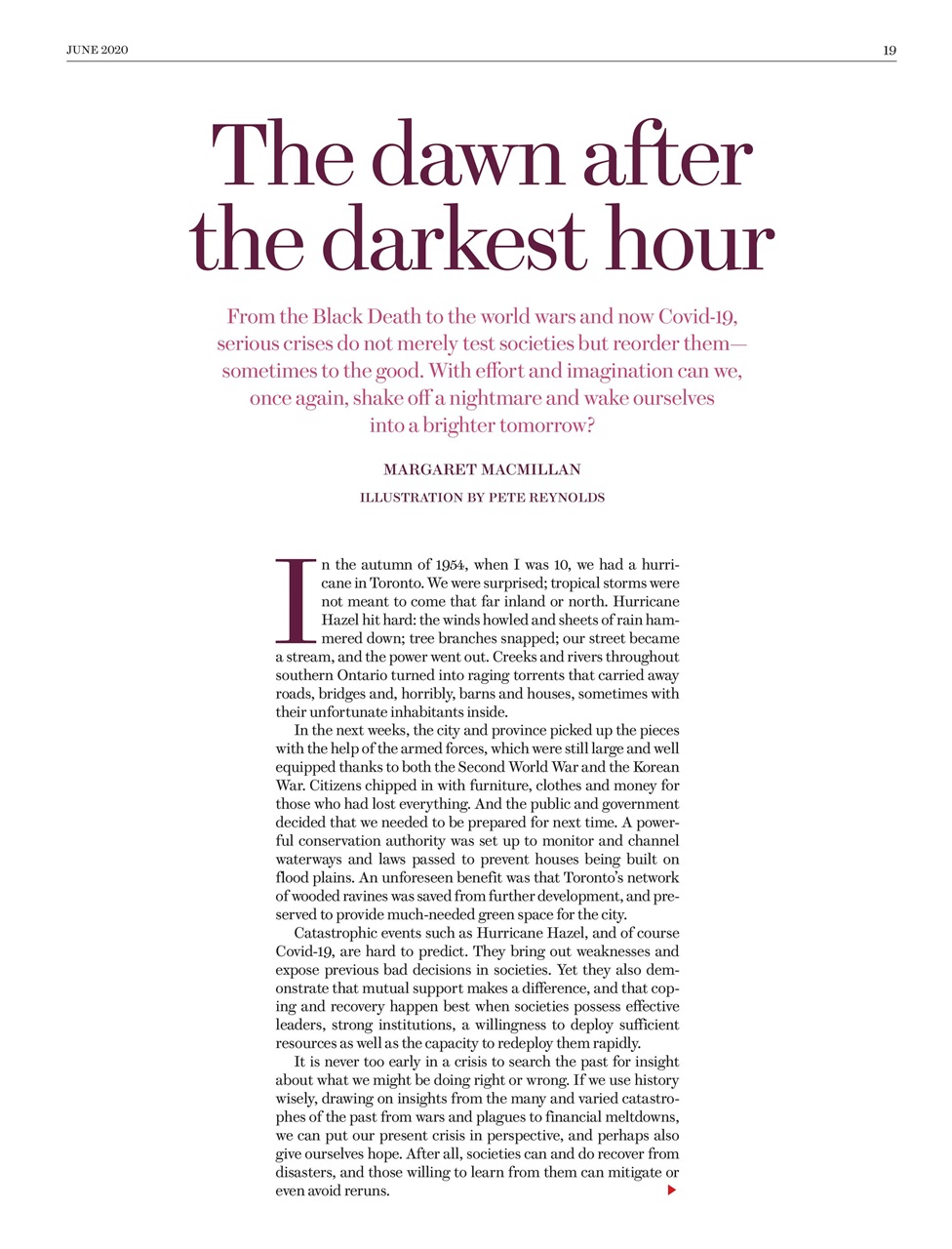 Prospect Magazine Preview Pages