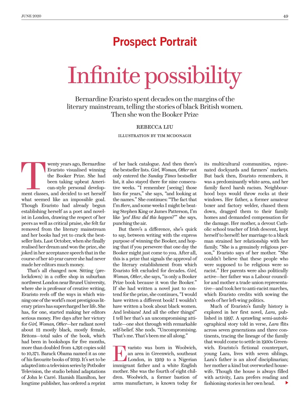 Prospect Magazine Preview Pages