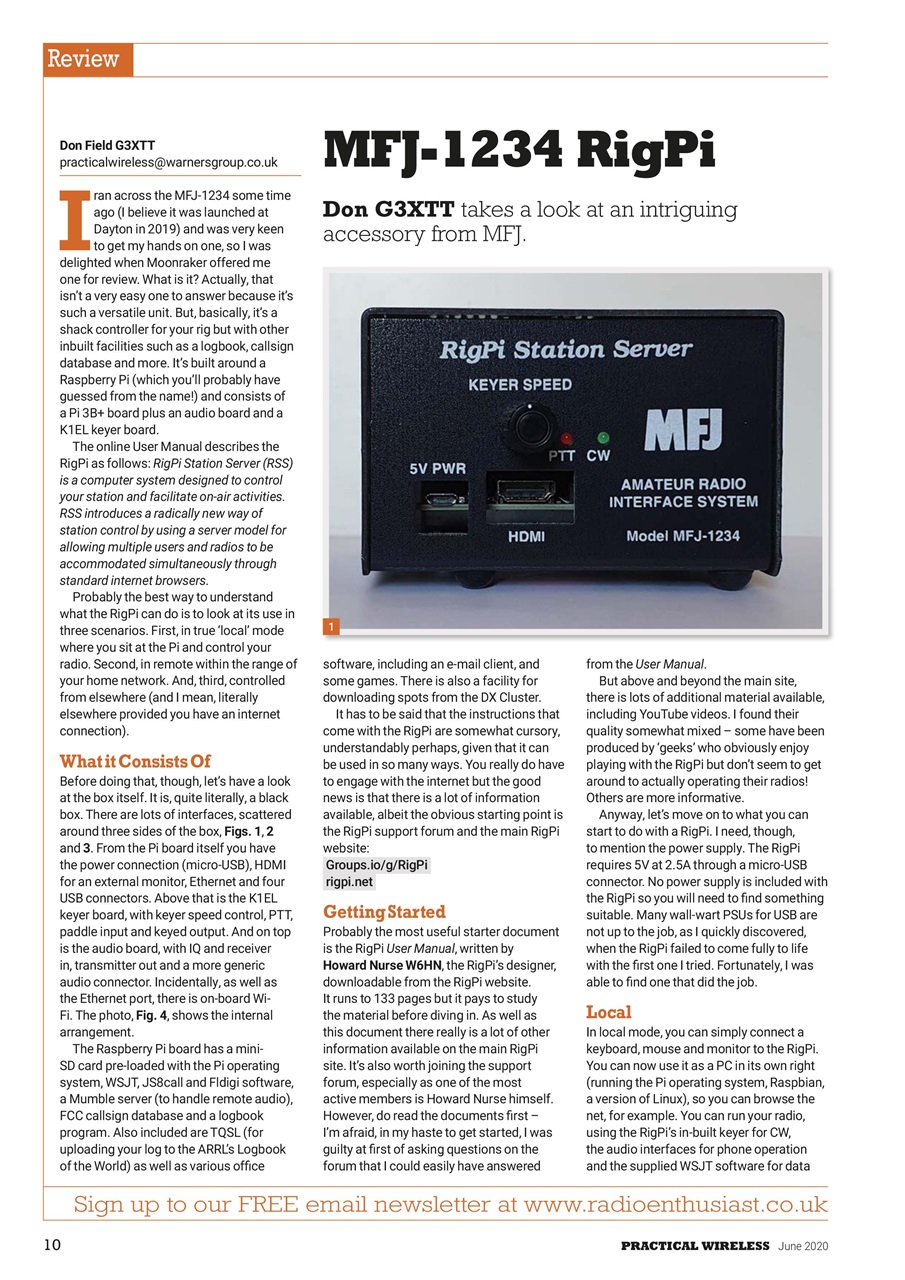 Practical Wireless Preview Pages