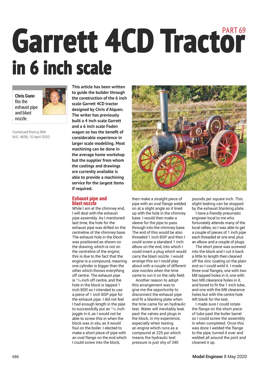 Model Engineer Preview Pages