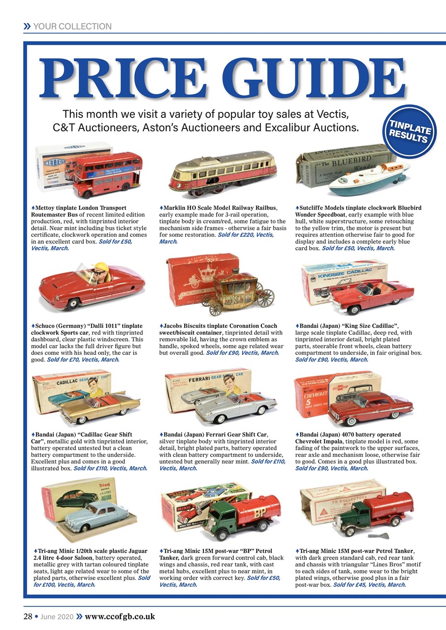 Collectors Gazette Preview Pages