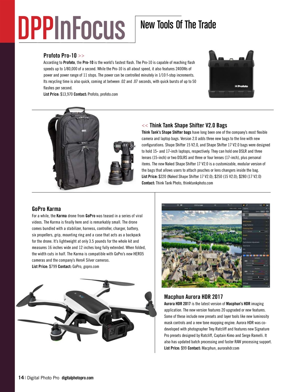 Digital Photo Pro Preview Pages