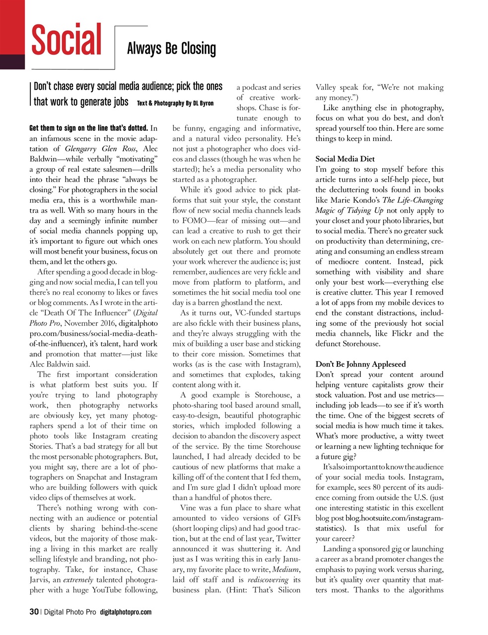 Digital Photo Pro Preview Pages