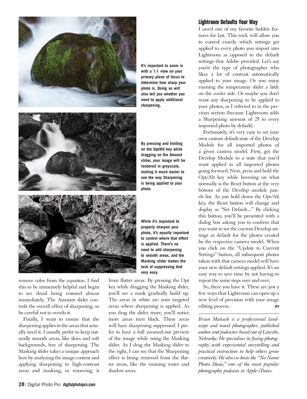 Digital Photo Pro Preview Pages