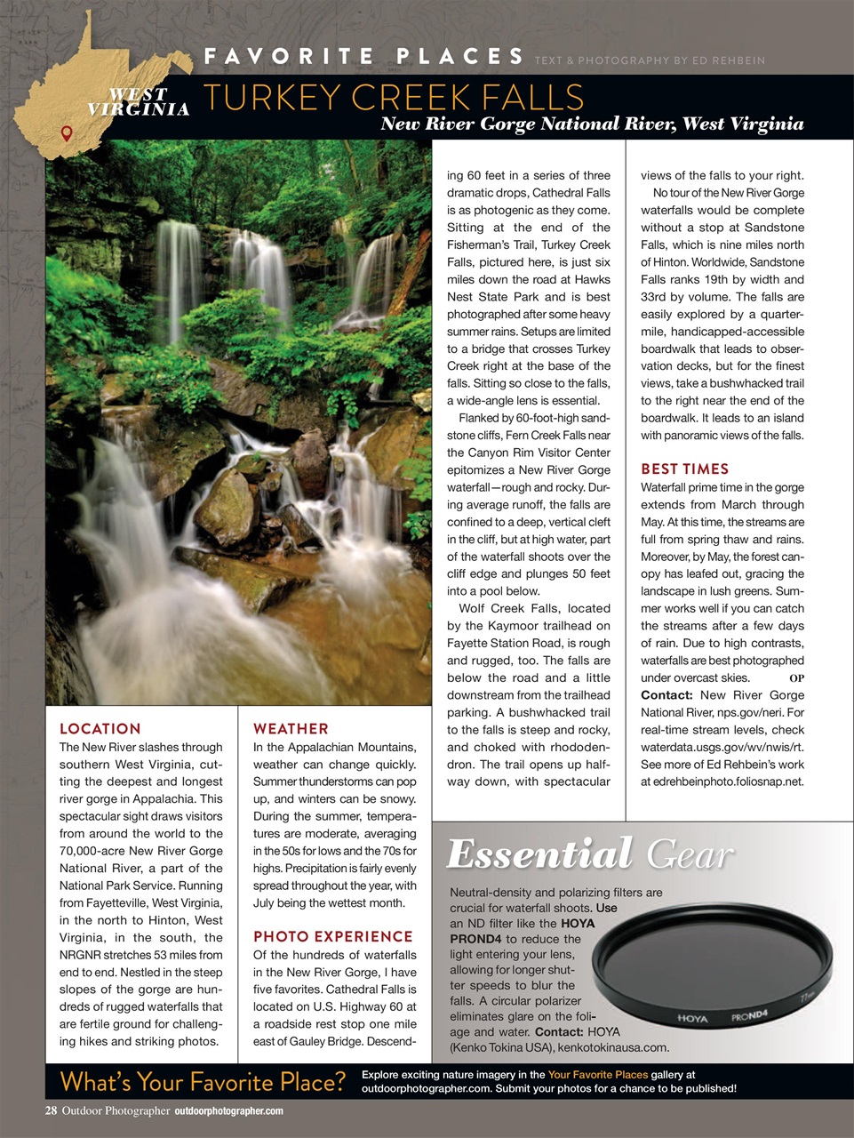 Outdoor Photographer Preview Pages