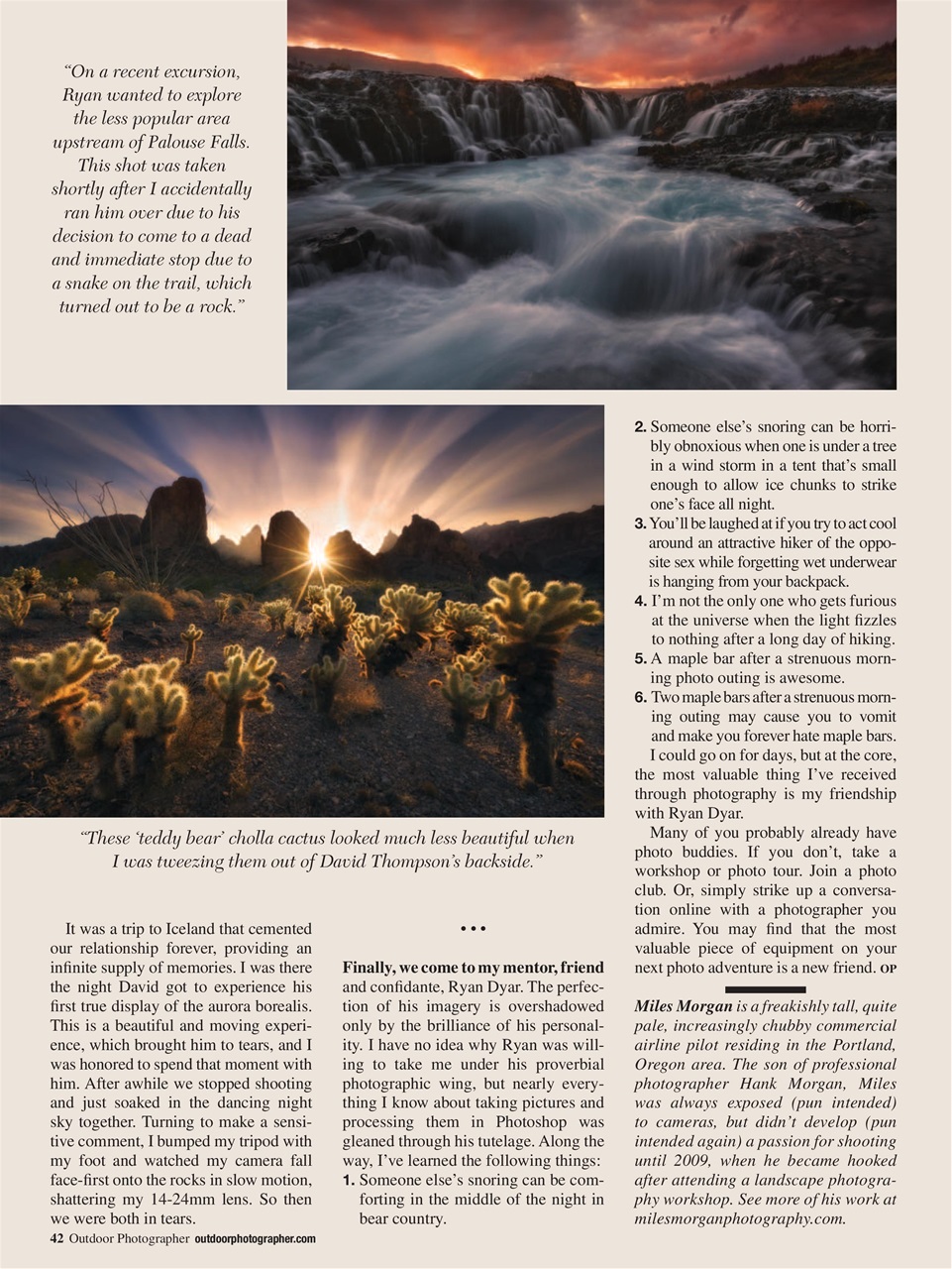 Outdoor Photographer Preview Pages