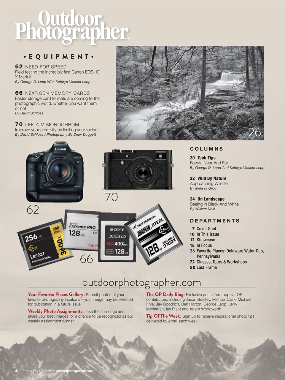 Outdoor Photographer Preview Pages