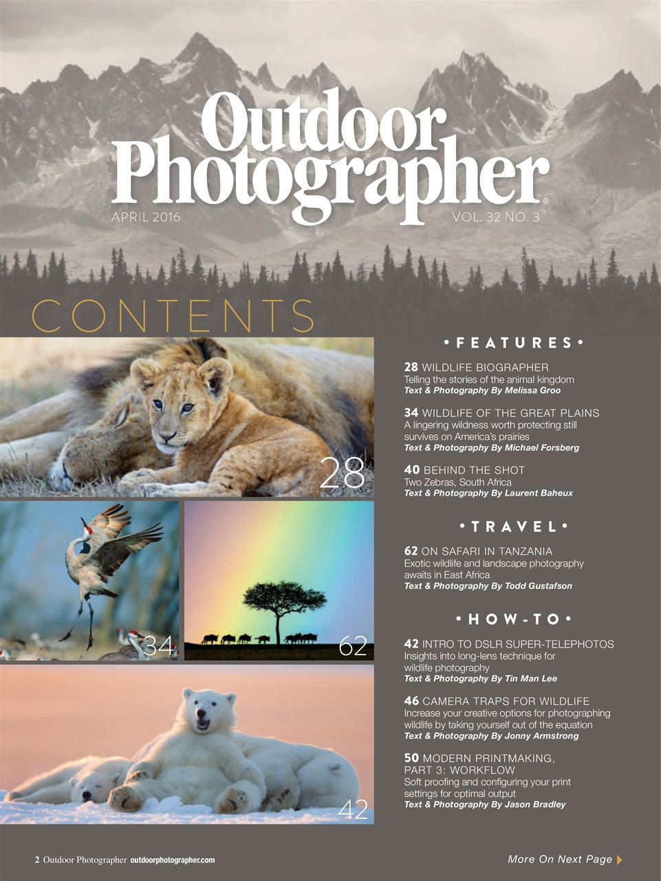 Outdoor Photographer Preview Pages