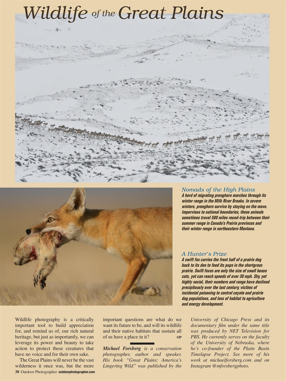 Outdoor Photographer Preview Pages