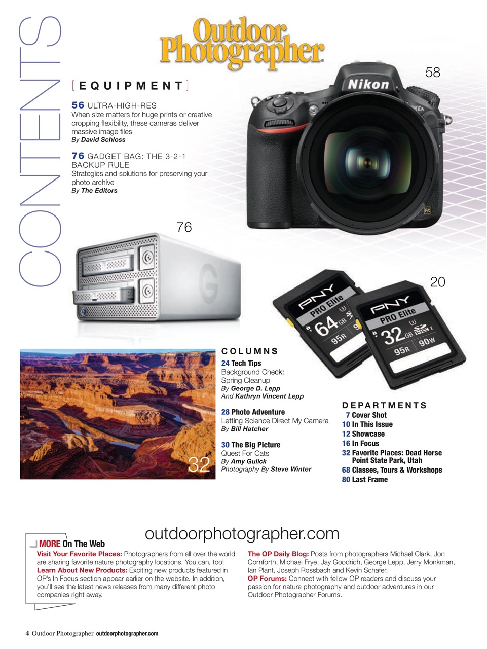 Outdoor Photographer Preview Pages