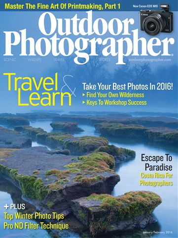 Outdoor Photographer issue Jan/Feb 2016
