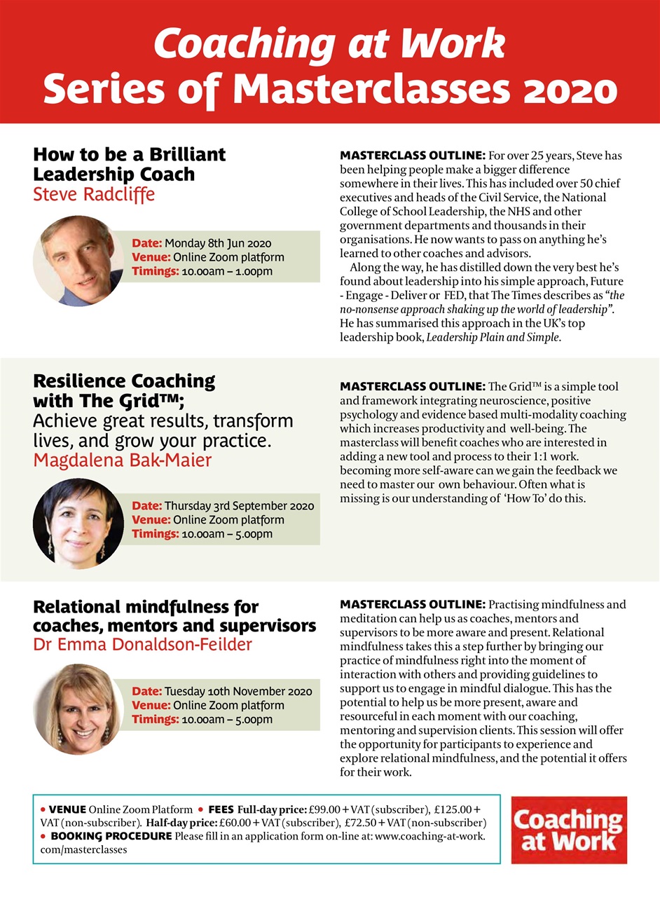 Coaching at Work Preview Pages