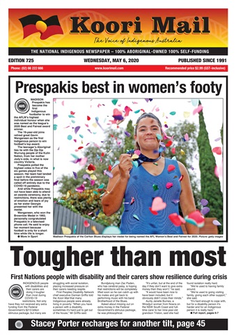 Koori Mail issue 6th May, 2020