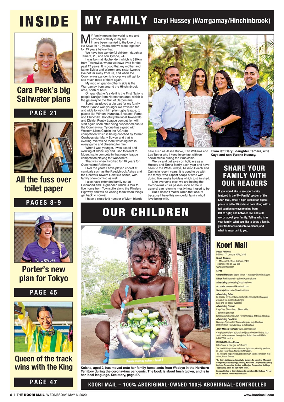 Koori Mail Preview Pages