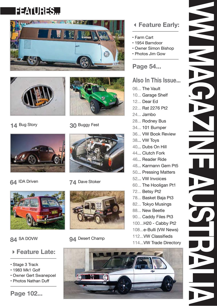 VW Magazine Australia Preview Pages