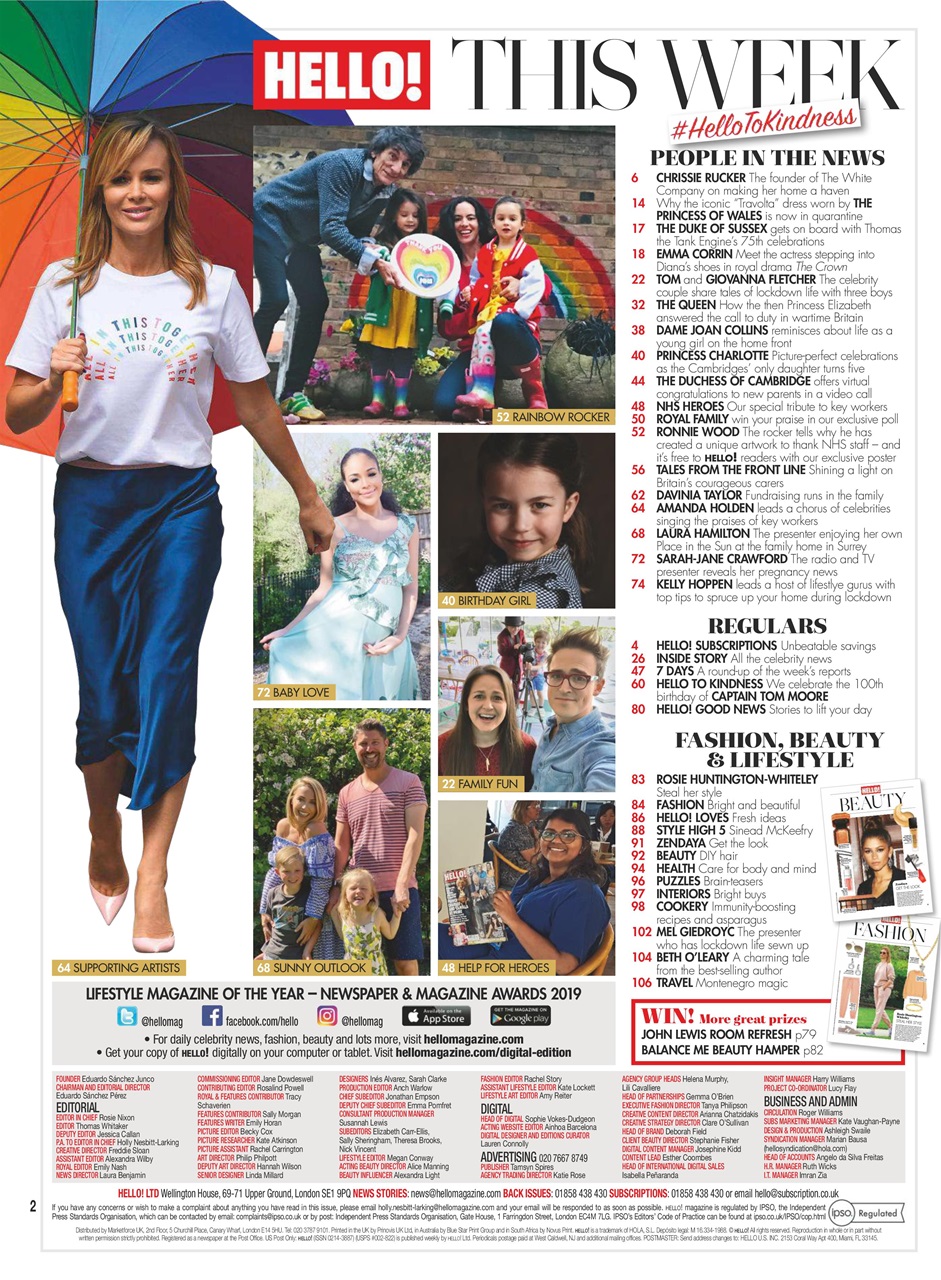 Hello! Magazine Preview Pages