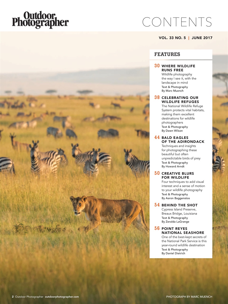 Outdoor Photographer Preview Pages