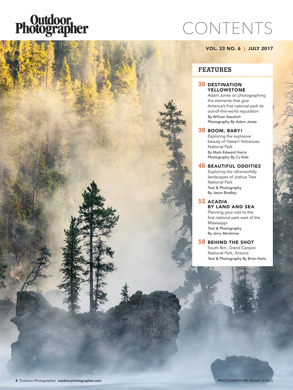 Outdoor Photographer Preview Pages