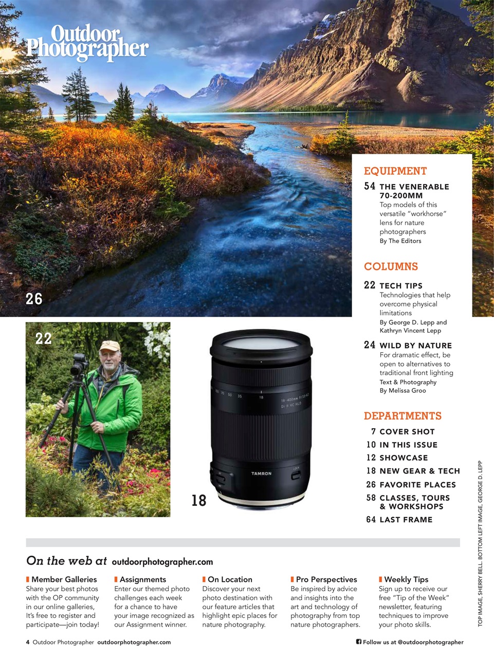 Outdoor Photographer Preview Pages
