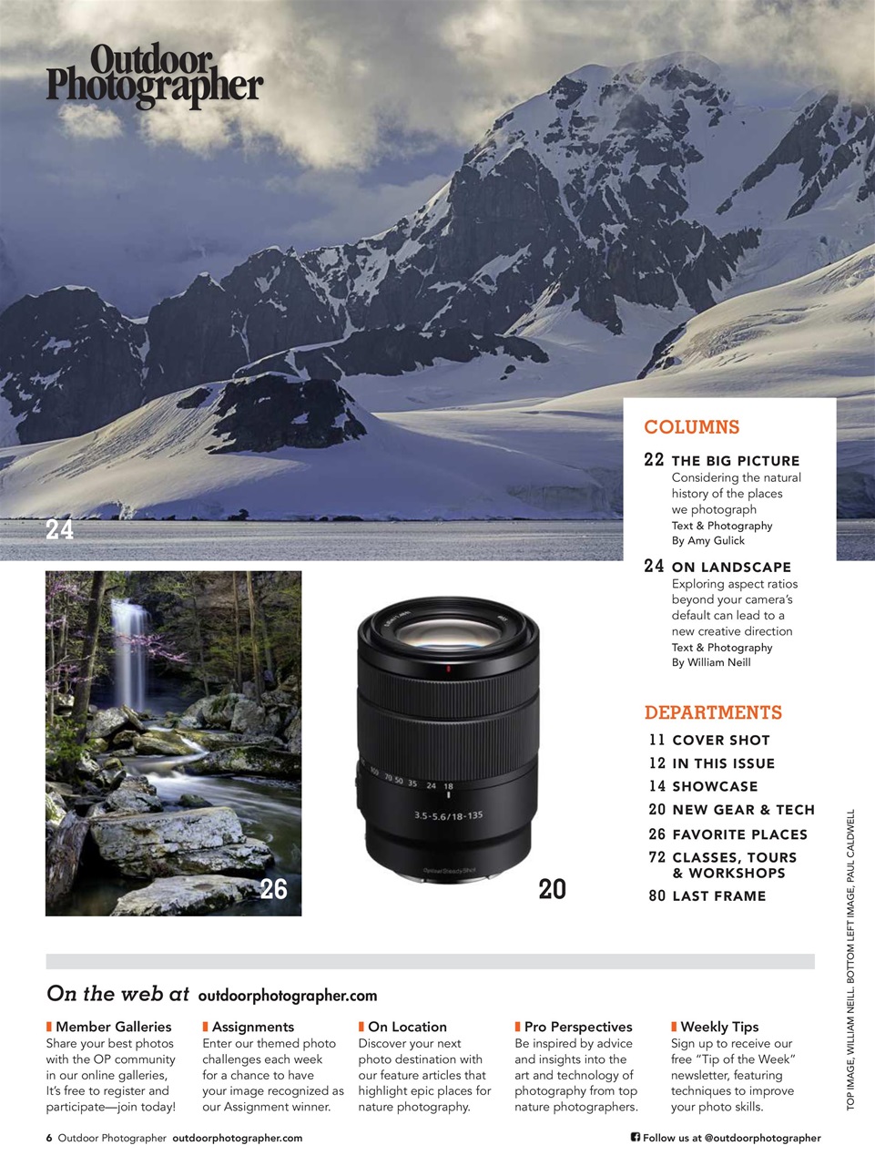 Outdoor Photographer Preview Pages