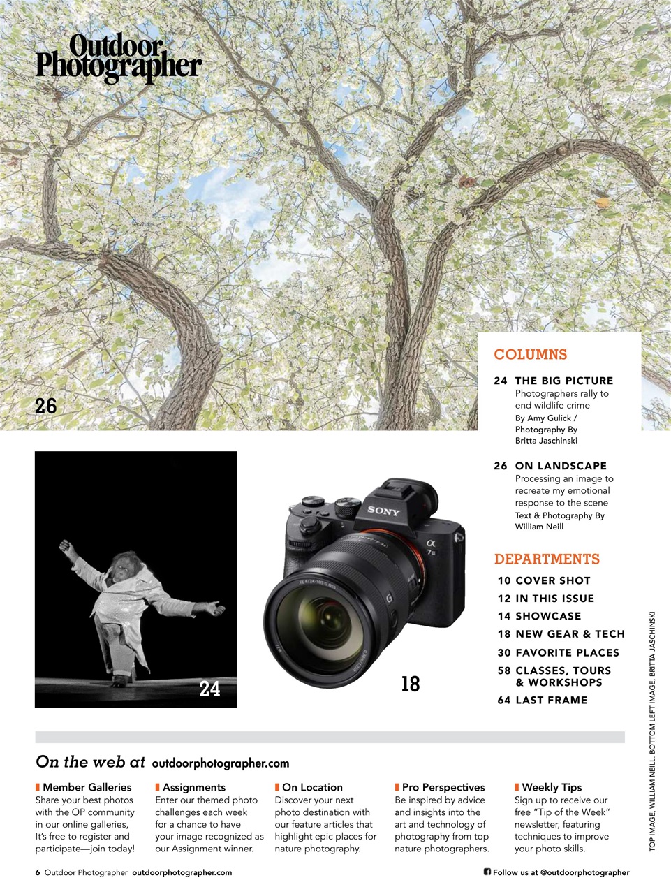 Outdoor Photographer Preview Pages