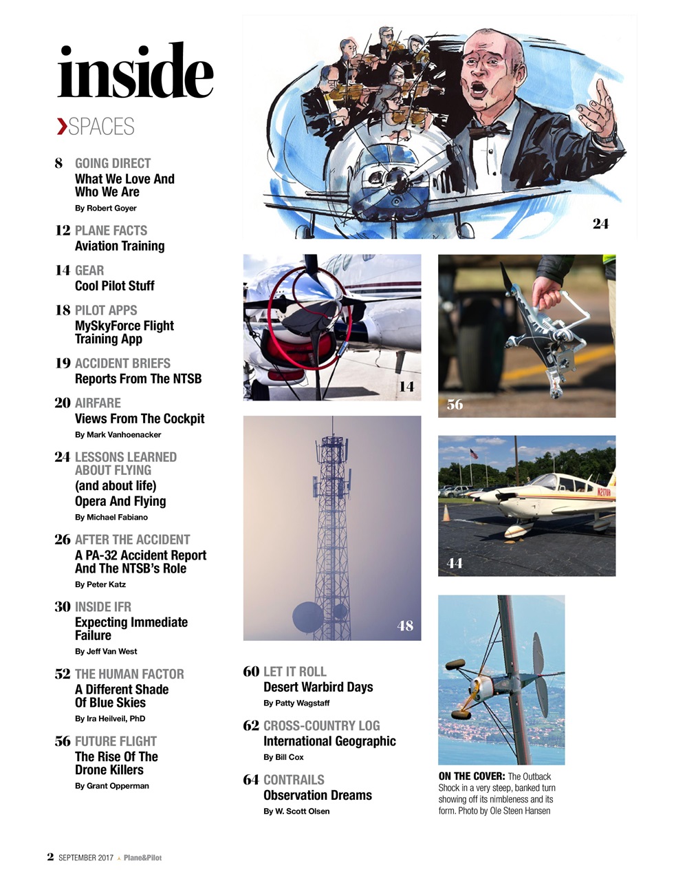 Plane & Pilot Preview Pages