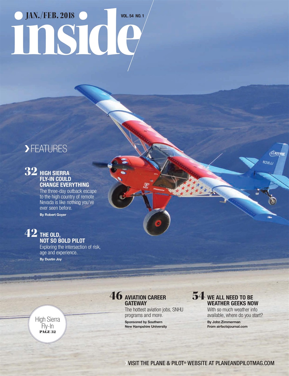 Plane & Pilot Preview Pages